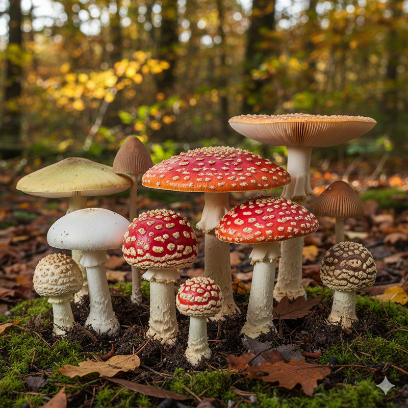 16-Oct Deadly Beauty: Amanitas in Autumn