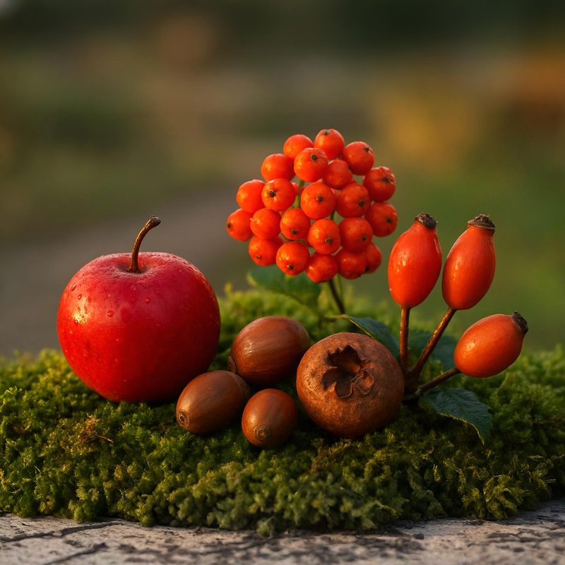 11-Nov Berries and Fruit: November’s Last Bright Bounty