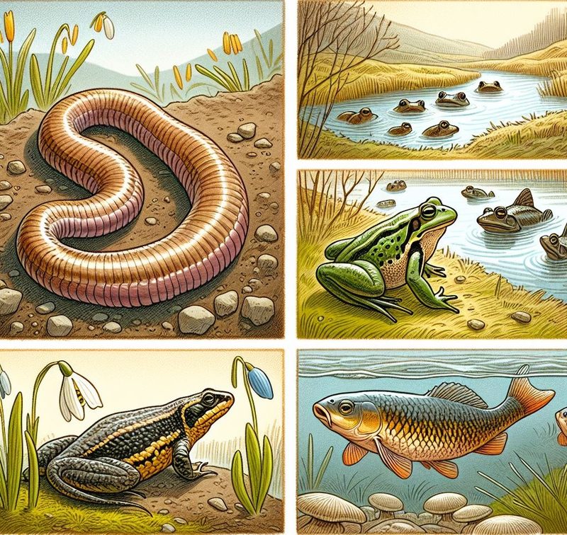 21-Feb Amphibians, and Fish Emerge